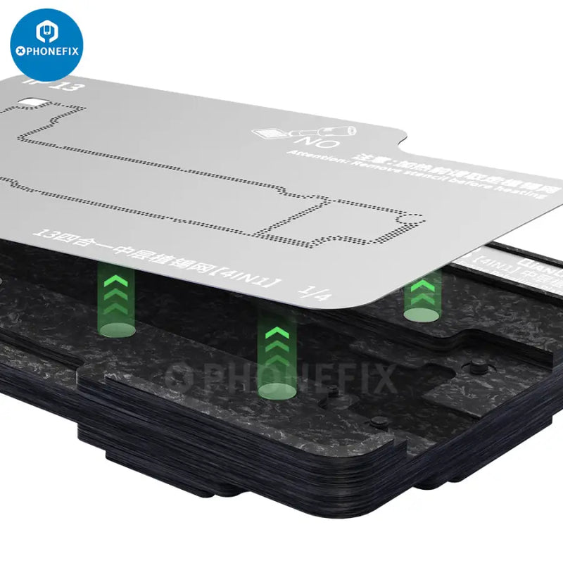 Qianli 4 in 1 Middle Layer Tin Planting Platform For iPhone