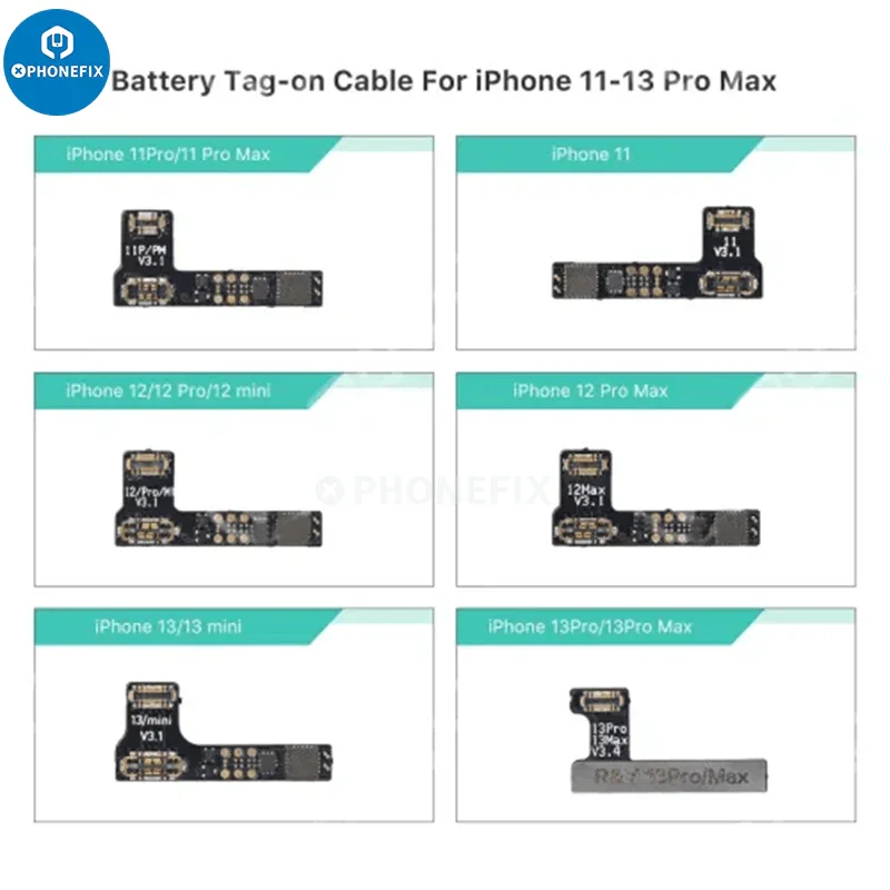 REFOX RP30 With Pre-programmed iPhone Battery Tag-on Cable