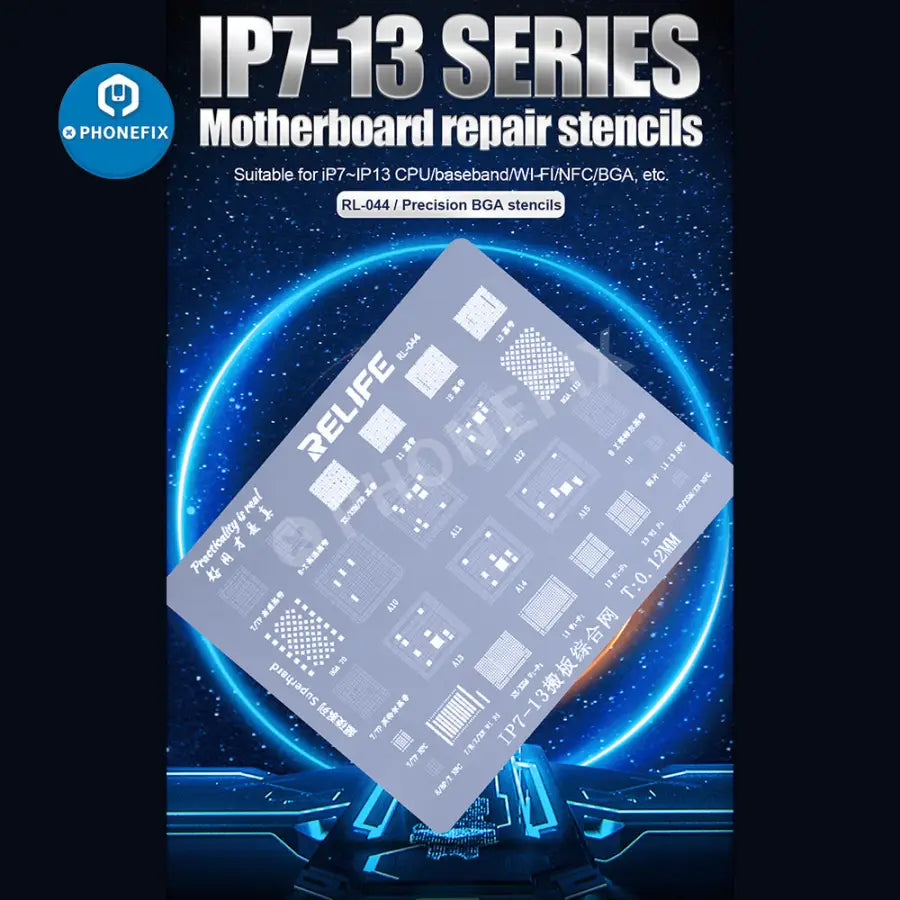 RELIFE RL-044 Precision BGA Reballing Stencil For iPhone
