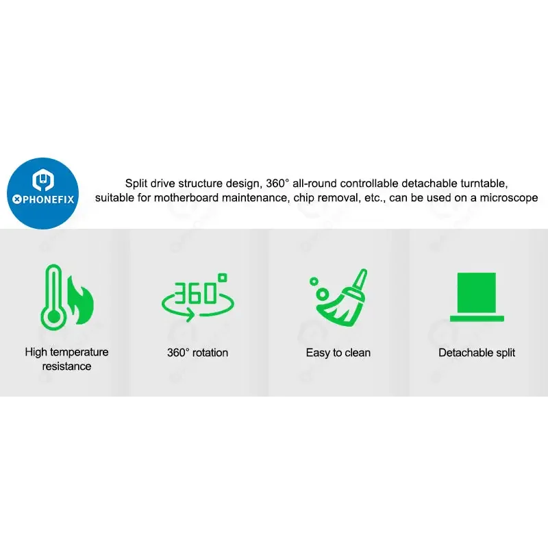 RELIFE RL-601i Motherboard Chip BGA Repair Mini Rotary Fixture