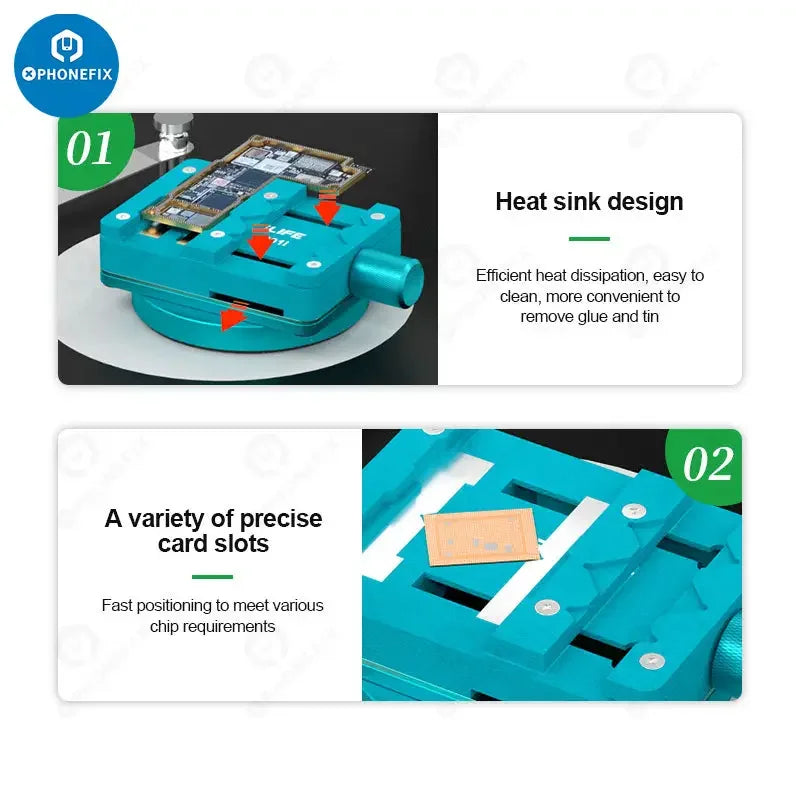 RELIFE RL-601i Motherboard Chip BGA Repair Mini Rotary Fixture
