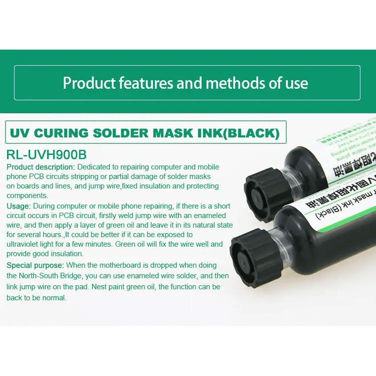 Relife RL-UVH900 Circuit Board UV Curing Solder Mask Ink - CHINA PHONEFIX