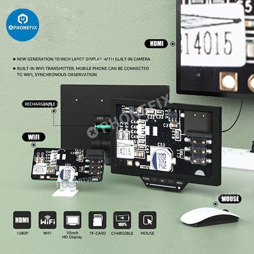 RF-7050TVP-YS010W 7-50X Zoom Trinocular Microscope HD Monitor - CHINA PHONEFIX