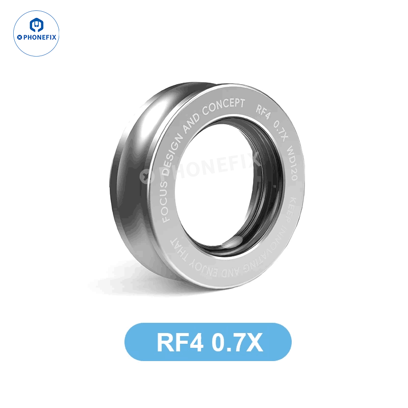RF4 0.5X 0.7X 0.48X Microscope Auxiliary Objective Barlow Lens