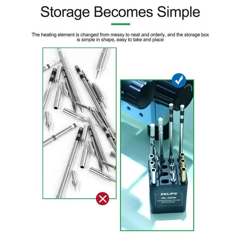RL-001E Heating Core Repair Storage For Phone Soldering