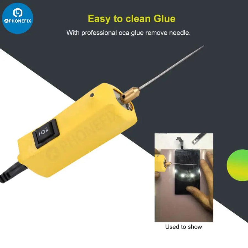 USB Glue Removal Tool Glue Clean Machine for Phone LCD