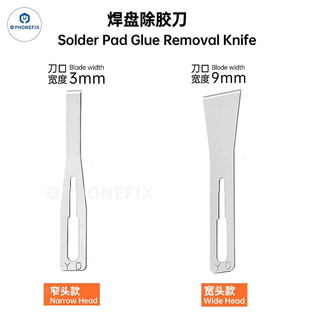 YCS M.Y CPU IC Solder Pad Glue Removal Knife for Phone Repair - CHINA PHONEFIX SHOP Team