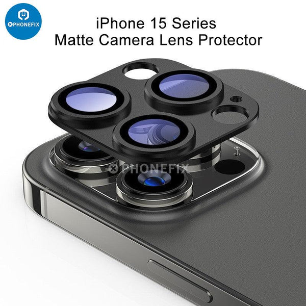 Shockproof Metal Rear Camera Lens Protector For iPhone 15 Series - CHINA PHONEFIX