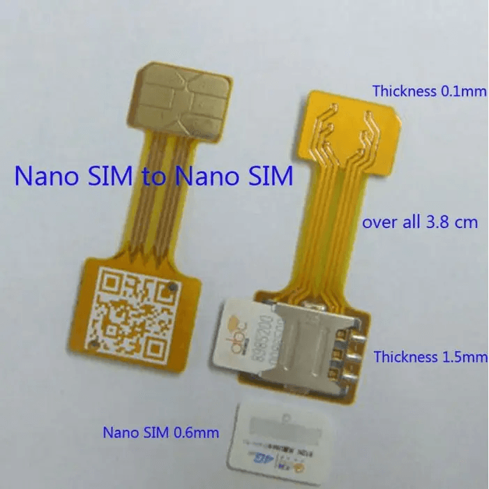 SIM Slot Dual Extension Cable Nano Micro Mini SD Extender Adapter - CHINA PHONEFIX