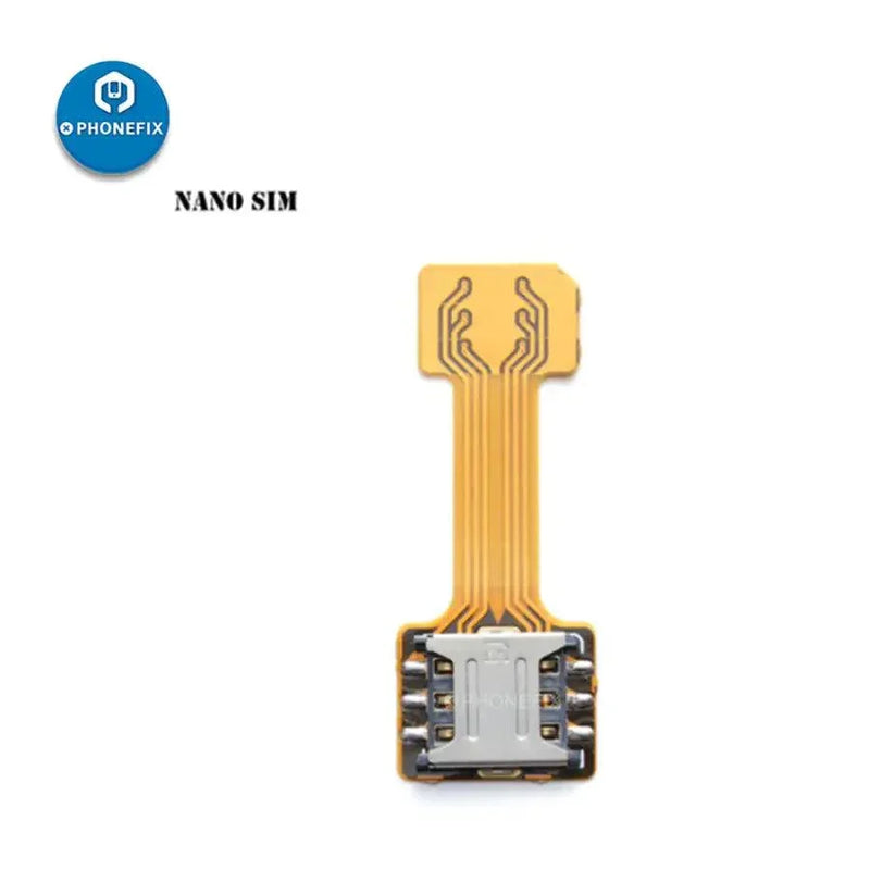 SIM Slot Dual Extension Cable Nano Micro Mini SD Extender Adapter