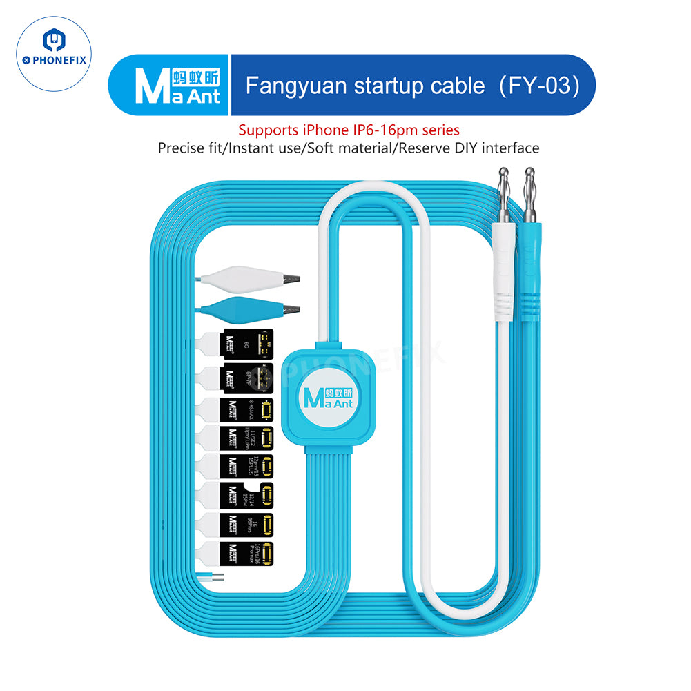 MaAnt FY-03 Power Cable for iPhone 6-16 Pro Max Startup Repairs
