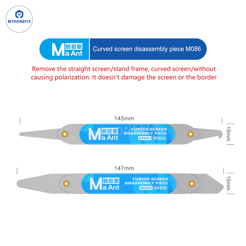 MaAnt M086 Curved Screen Disassembly Blade Mobile LCD Prying Tool
