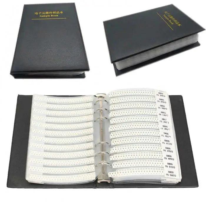 SMD Resistor Sample Book for Electronic Resistor Capacitor Inductor - CHINA PHONEFIX