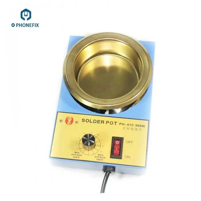 Solder Melting Pot Soldering Assistant Adjustable Temperature - CHINA PHONEFIX