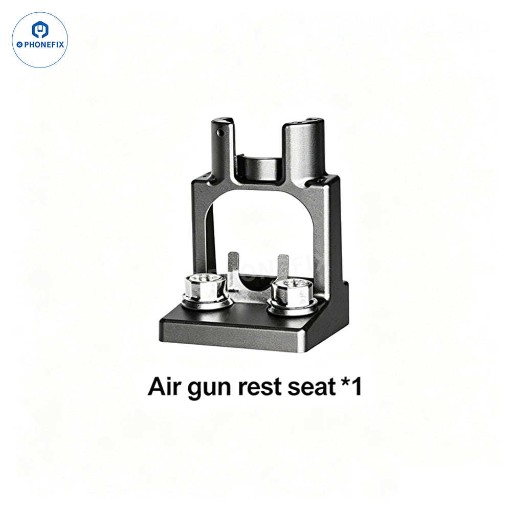 Stand for AiXun H310D BGA rework station with smart hot air gun, designed for stable support during rework processes.