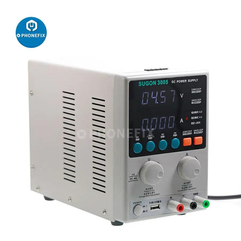 SUGON 3005D Adjustable Digital DC Power Supply For Phone