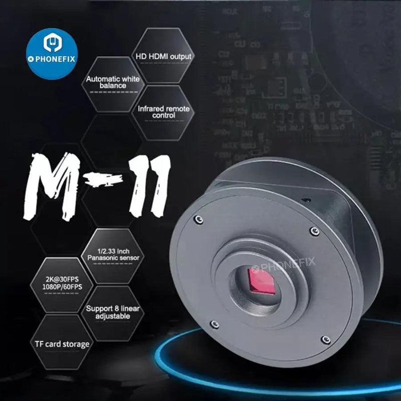 SUNSHINE M-11 4800W HDMI Microscope Camera For Phone CPU Repair - CHINA PHONEFIX