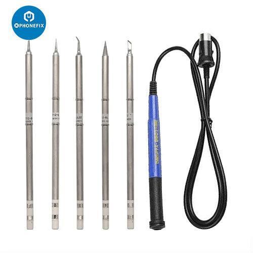 T12 Series Solder Tips For Hakko FX-9501, FX-951, And L Solder Handle – New