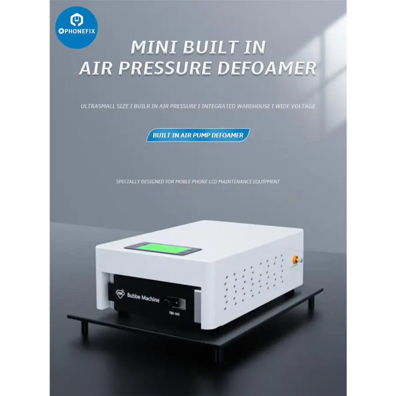 TBK 505 Mini Built-in Air Pressure Defoamer Machine For LCD