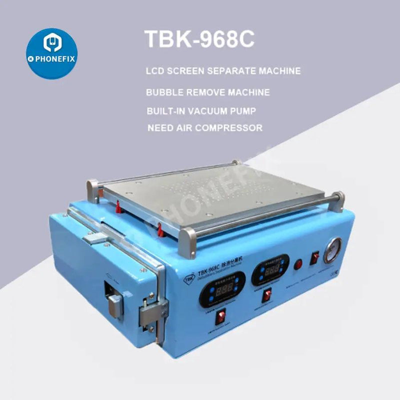 TBK-968C Flat Screen Separator Bubble Remove Machine For