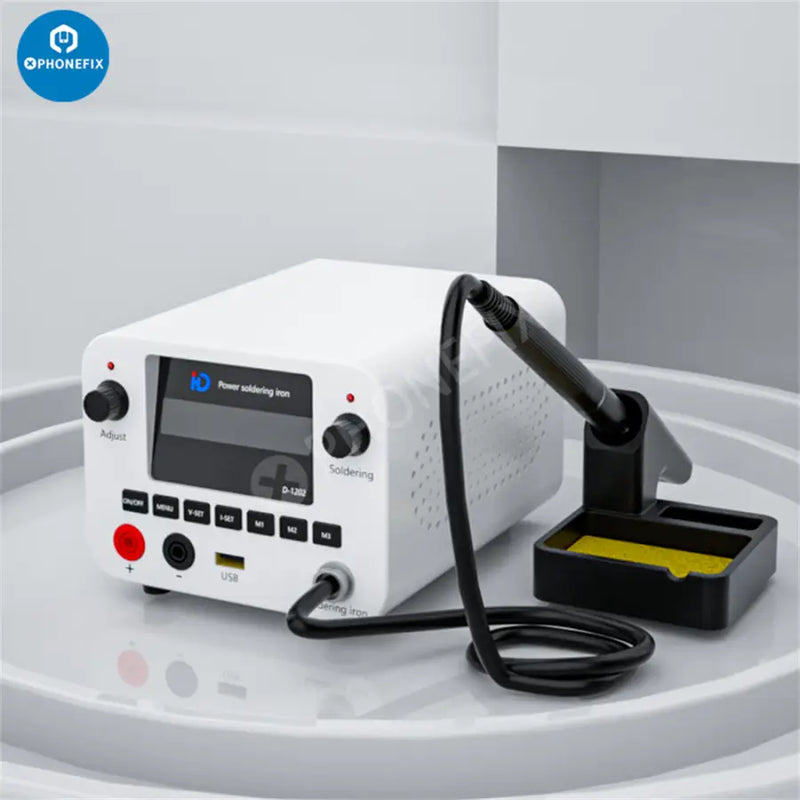 TBK D-1202 Power With T12 Soldering Iron 2 In 1 Machine