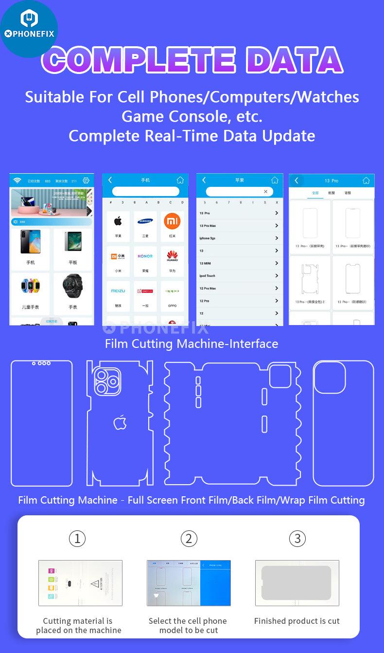 TL-168 Smart Screen Protector Cutting Machine Phone Protect Film Cutter - CHINA PHONEFIX