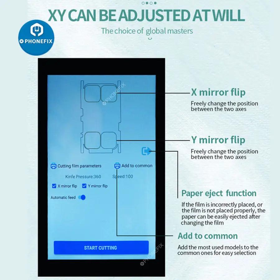 TL-168 Smart Screen Protector Cutting Machine For Phone Glass Protect Film Cutter - CHINA PHONEFIX