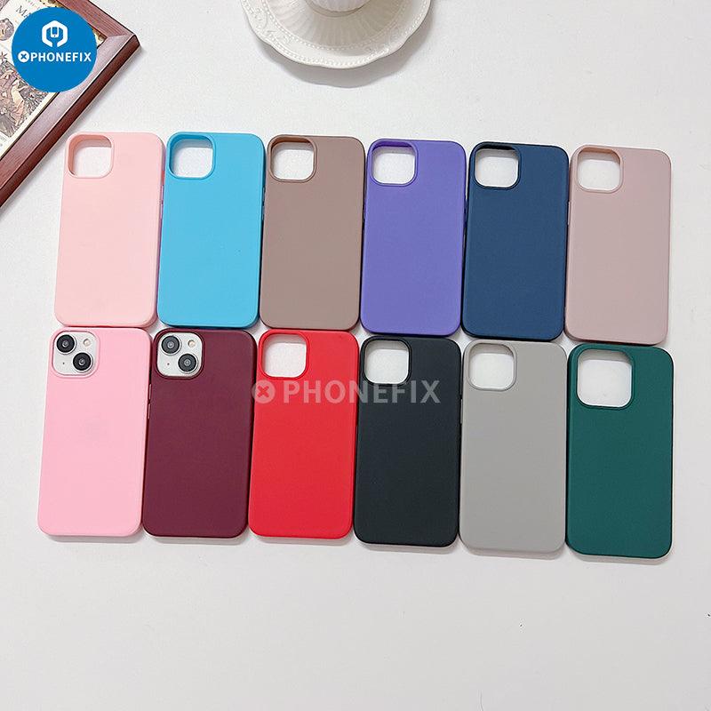 TPU Candy Color Anti-Slip Matte Phone Case For iPhone 15-15 Pro Max - CHINA PHONEFIX
