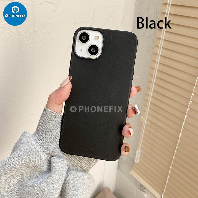 TPU Candy Color Anti-Slip Matte Phone Case For iPhone 15-15 Pro Max TPU Candy Color Anti-Slip Matte Phone Case For iPhone 15-15 Pro Max