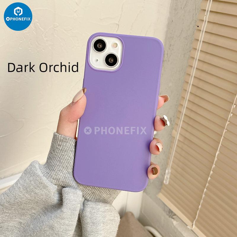 TPU Candy Color Anti-Slip Matte Phone Case For iPhone 15-15 Pro Max - CHINA PHONEFIX