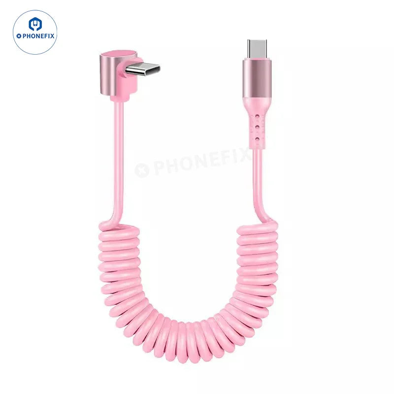 Câble de charge ultra-rapide CarPlay pour voiture, USB Type-C et Lightning - Équipe CHINA PHONEFIX SHOP