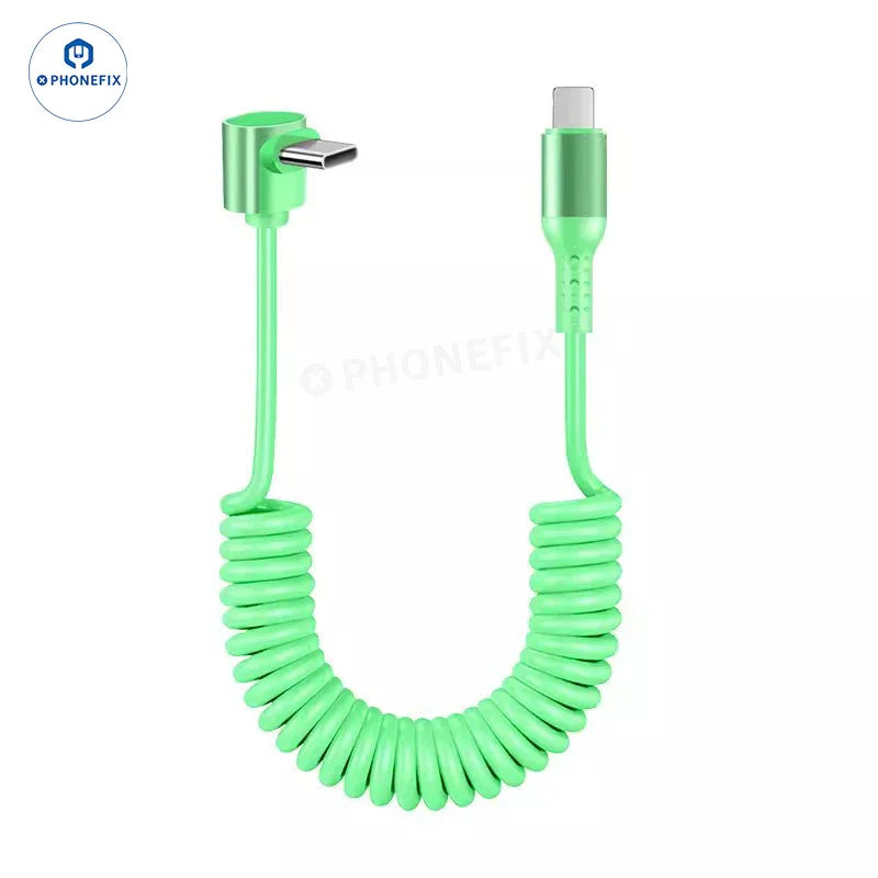 Câble de charge ultra-rapide CarPlay pour voiture, USB Type-C et Lightning - Équipe CHINA PHONEFIX SHOP