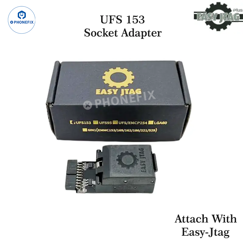Z3X Easy Jtag Plus Box eMMC UFS BGA254/153/95 Socket Adapter