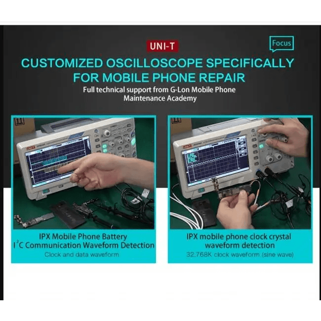 UNI-T UPO8102S Soldering Repair Dedicated Oscilloscope 2 Channels - CHINA PHONEFIX