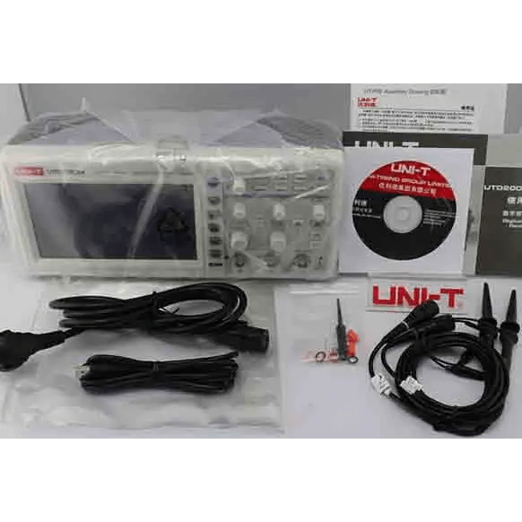 UNI-T UTD2102CEX digitální osciloskop 100MHz 2 kanály 1Gs/S - ČÍNA TELEFON