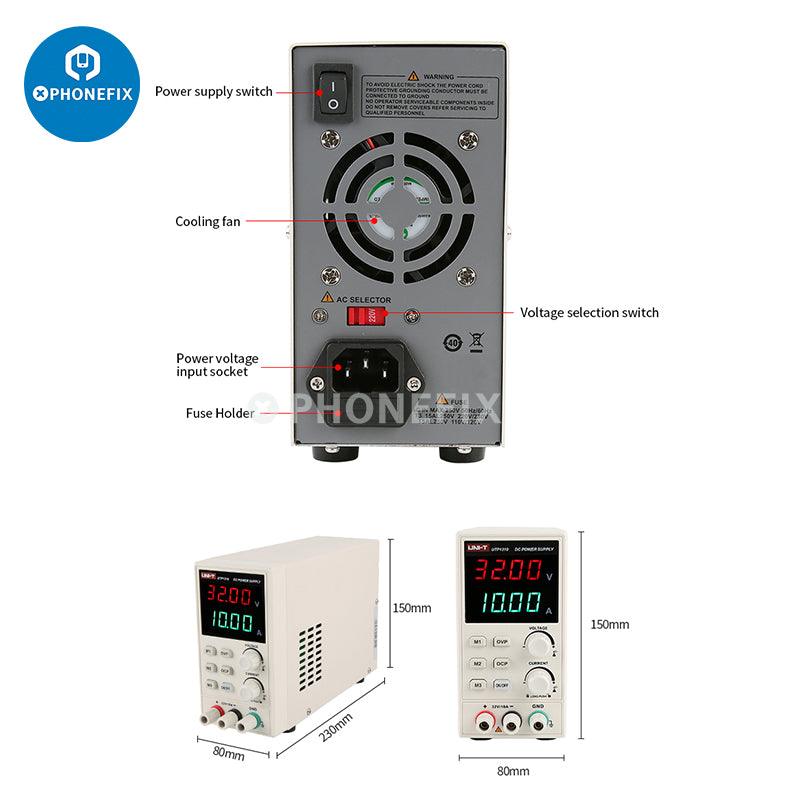 UNI-T UTP1310 32V 10A DC Regulated Power Supply 4-digit Display - CHINA PHONEFIX