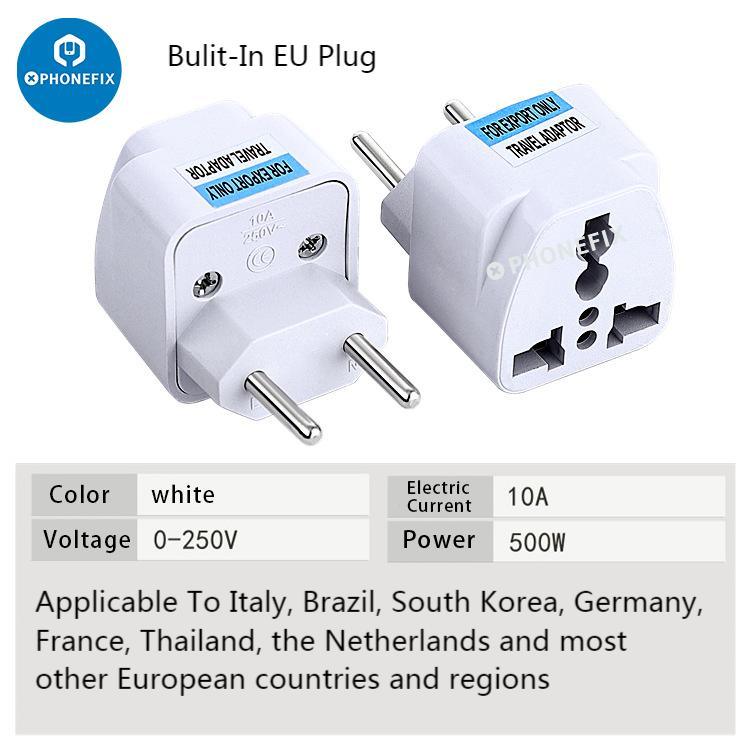 Universal Charger Converter AC Power Adaptor US/UK/EU/AU Plug - CHINA PHONEFIX