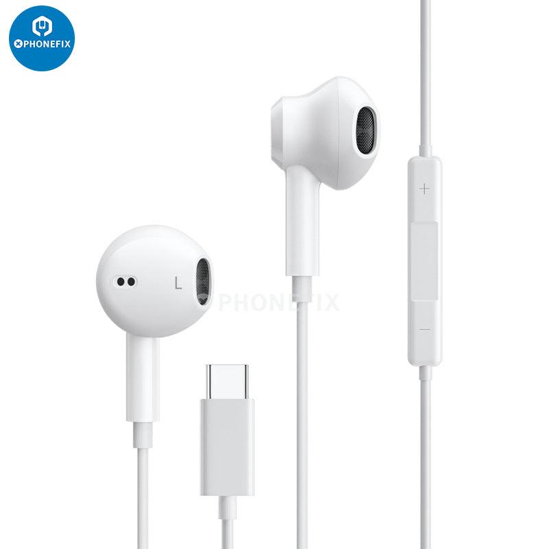 Earpods With Usb C To Lightning Earphones Lightning Connector Type