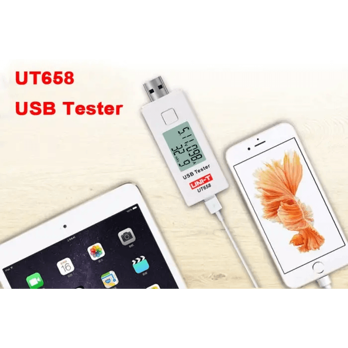 UT658 Mini USB Tester Charger Current Multimeter Digital LCD Display - CHINA PHONEFIX