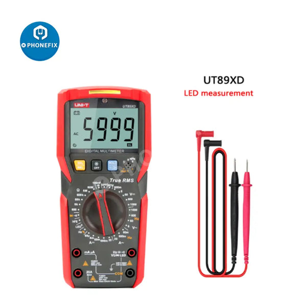 UT89XD LED Multimeter Smart Capacitance Voltage Current