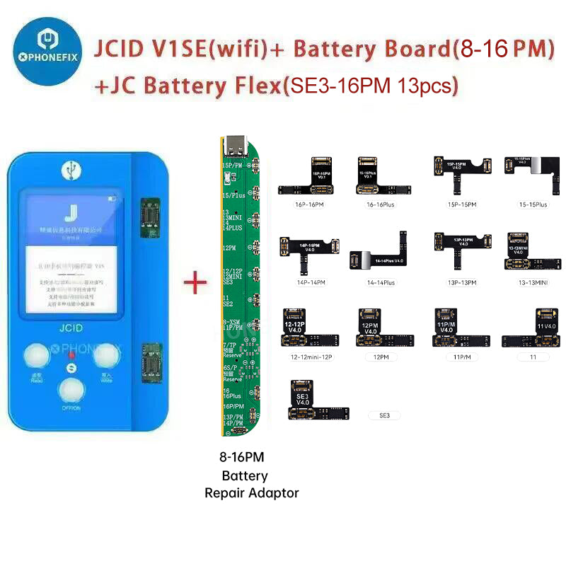 JCID 4th Gen Tag-on Battery Repair FPC for iPhone 11-16 Pro Max