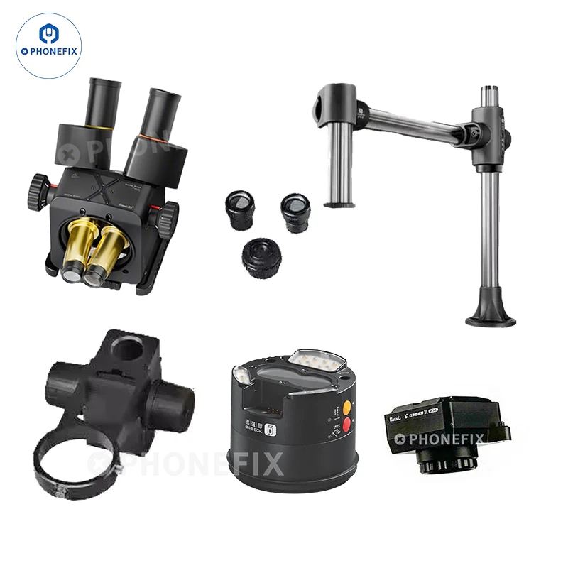 QianLi 6.5X-58X Gorilla Trinocular Microscope YCS Yang Recommend