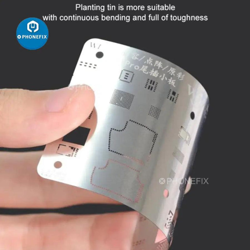 WL BGA Reballing Steel Mesh For iPhone Dot Matrix Face ID Repair - CHINA PHONEFIX