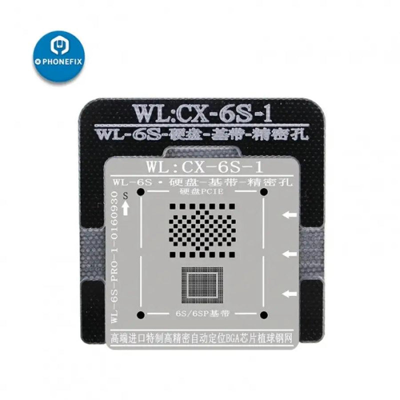 WL Magnetic BGA Reballing Stencils For iPhone 5 6 7 8 X 12 Pro Max - CHINA PHONEFIX