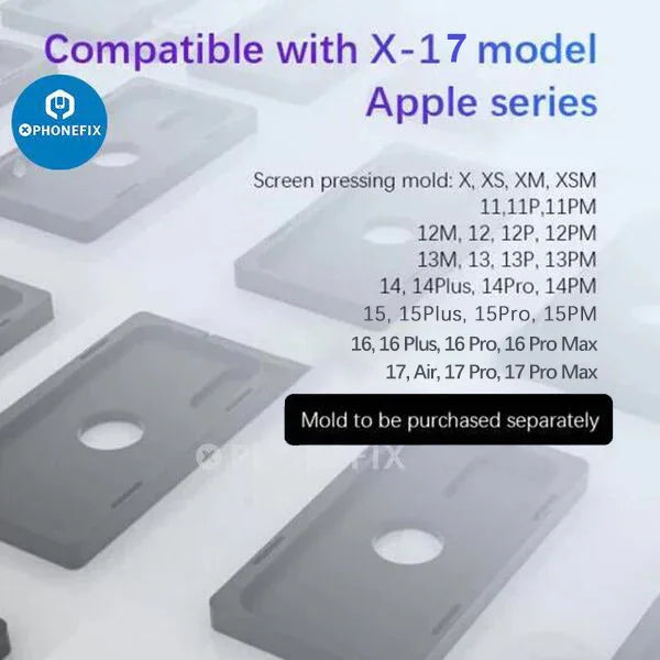 TBK-209 Universal Screen Pressing Machine For iPhone X-15PM Repair