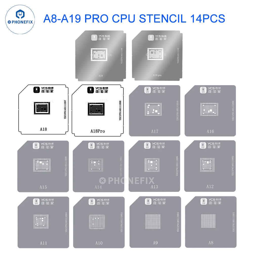 YCS CPU Reballing Platform for Phone IC Soldering Tin Planting