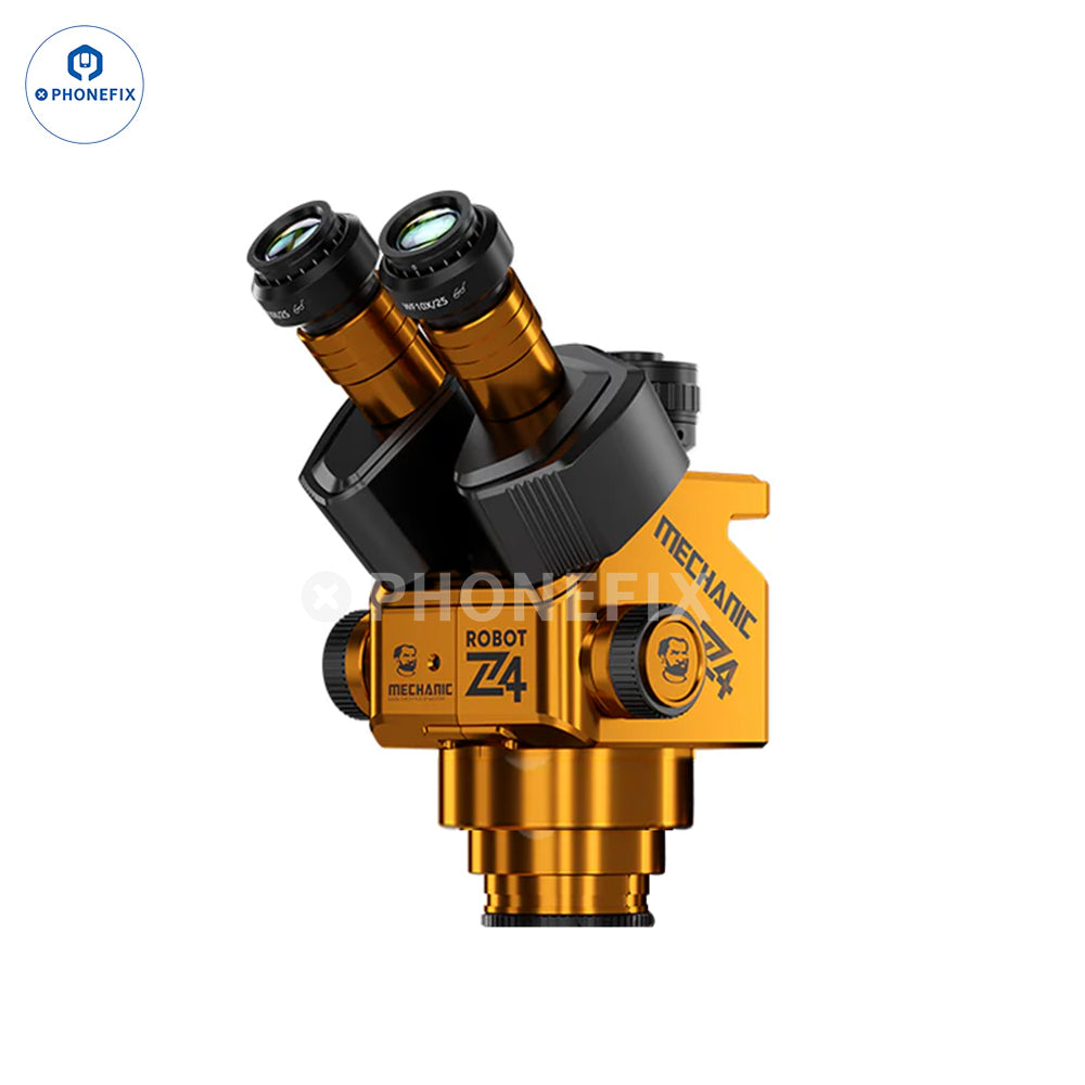 MECHANIC ROBOT Z4 6.5X-60X Trinocular Stereo Microscope