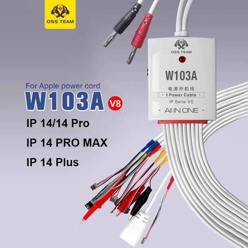 OSS W103A DC Power Cable for iPhone 6-13 Pro Max Android - CHINA PHONEFIX